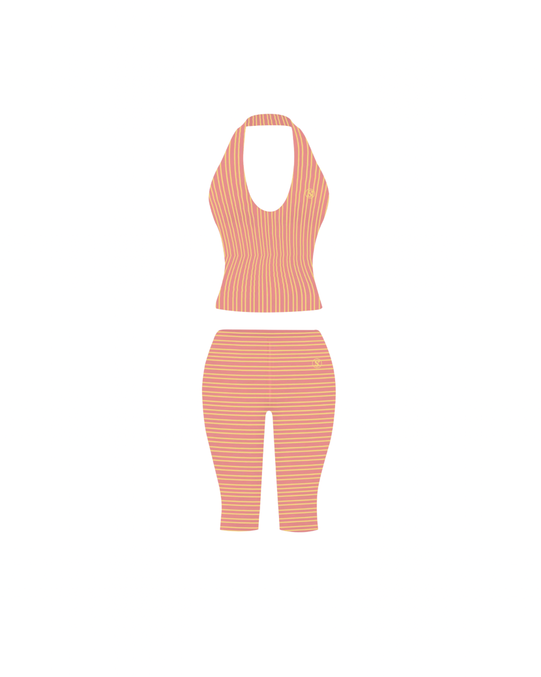 She’s So Striped - Peach