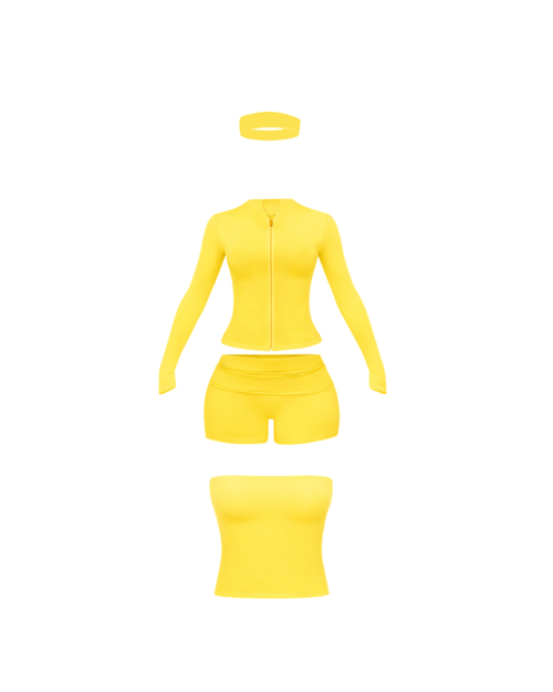 The Everyday 4-Piece Set - Yellow
