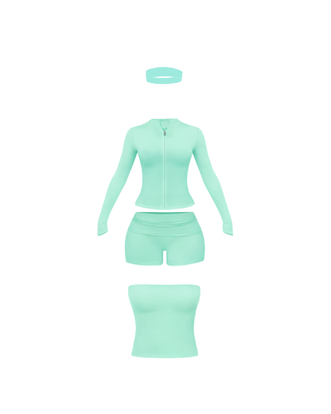 Yoga Short Set - Mint To Be