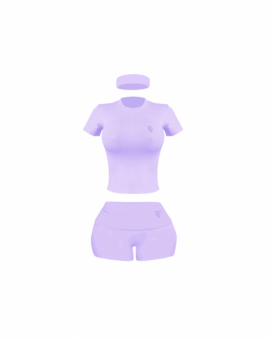 Chanel Short Set - Lilac